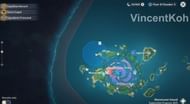 A blue circle will appear if there is any Electroculus in the area (Image via Vincent Koh, Youtube)